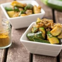 calabacin con curcuma