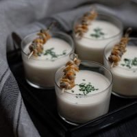 crema esparragos con berberechos